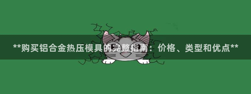 emc倍频超了：**购买铝合金热压模具的完整指南：价格、