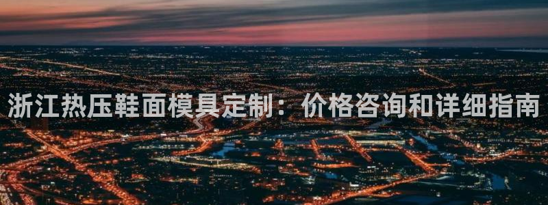 易倍申是进口药吗：浙江热压鞋面模具定制：价格咨询和详细指