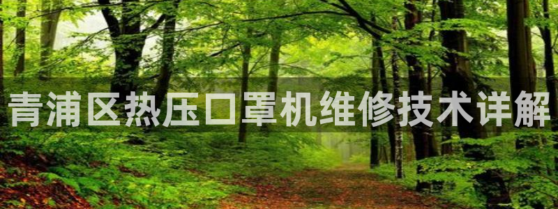 emc易倍首存500送球衣：青浦区热压口罩机维修技术详解