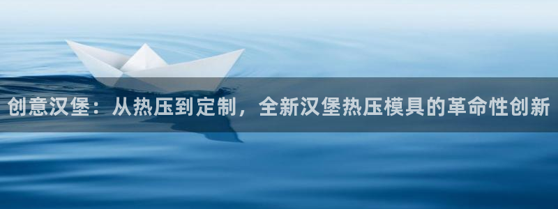 易倍单词官方网站下载安卓：创意汉堡：从热压到定制，全新汉